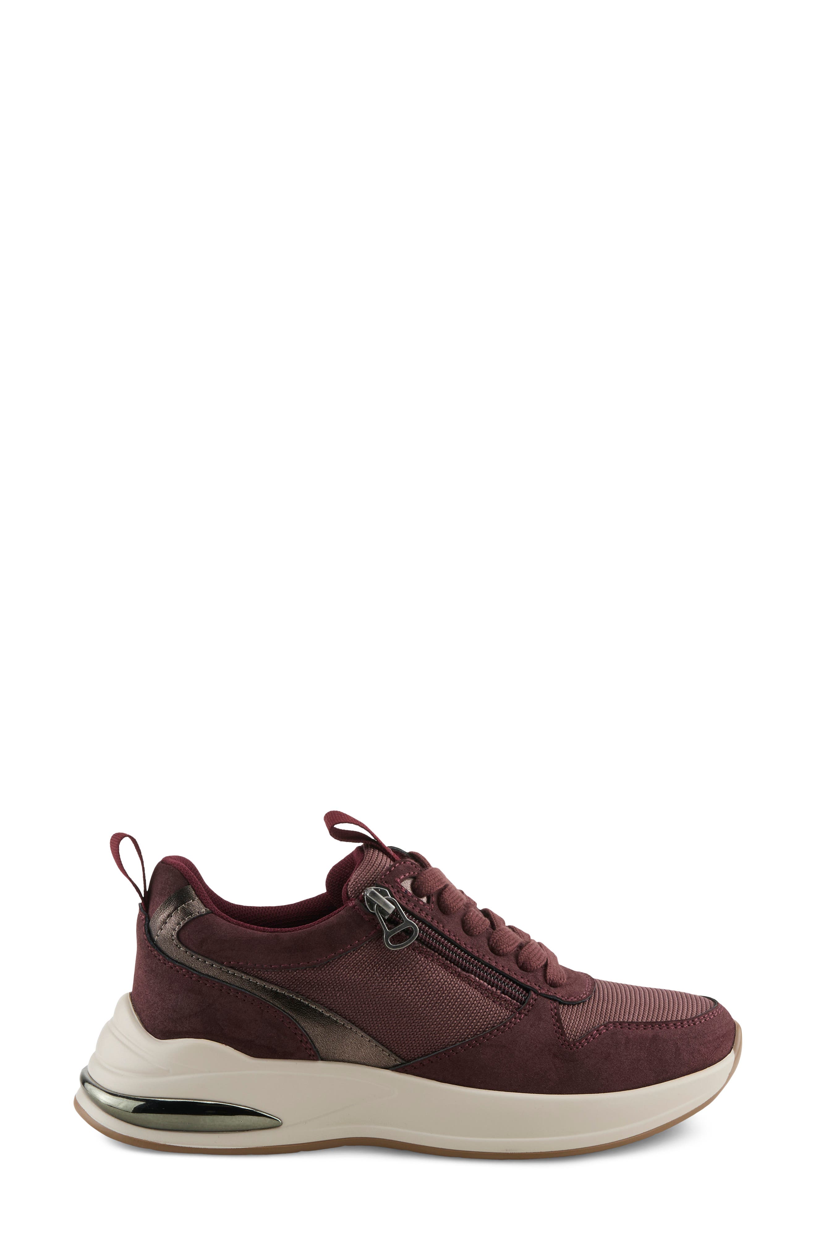 Ursa Platform Sneaker, Alternate, color, BORDEAUX