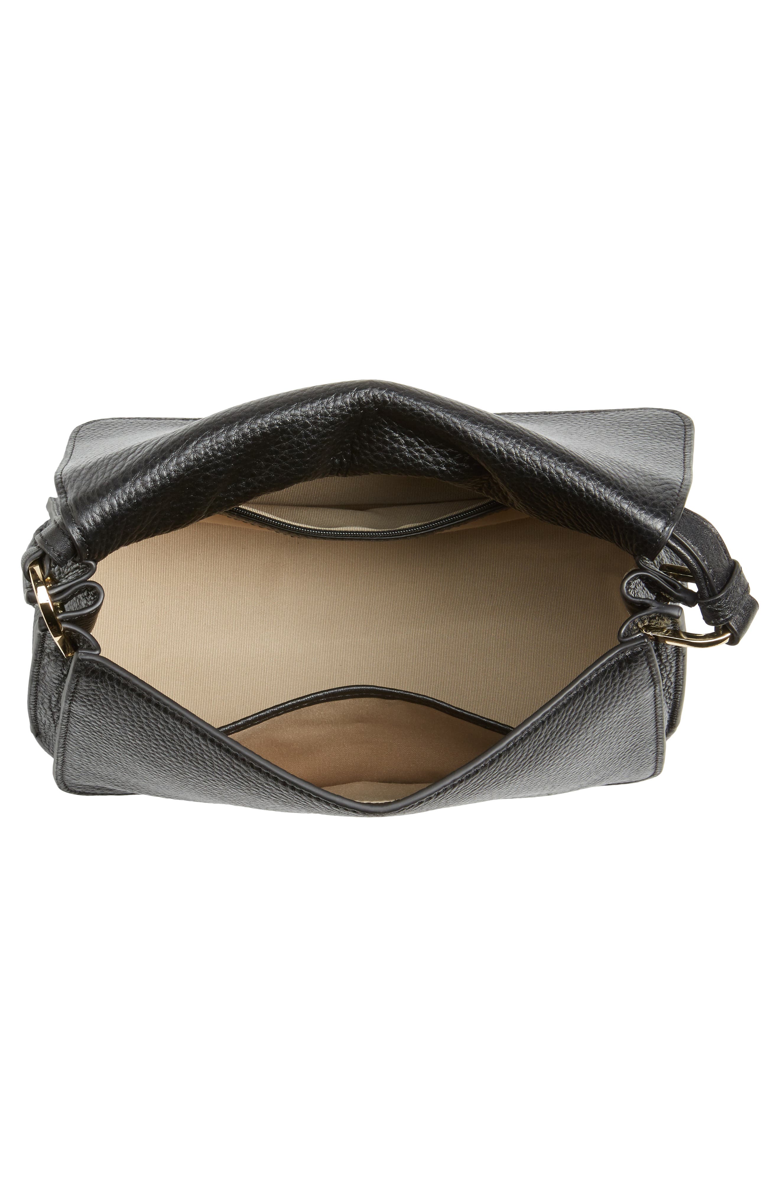 CELINE DION Adagio Leather Satchel, Alternate, color, 