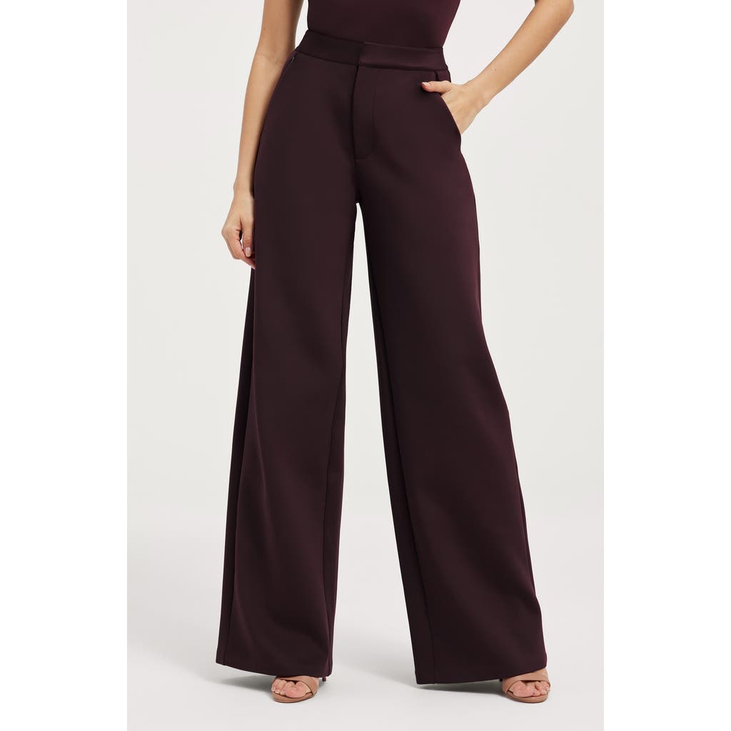 GOOD AMERICAN GOOD AMERICAN COLUMN SCUBA PANTS