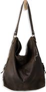 Free People Dallas Distressed Leather Shoulder Bag