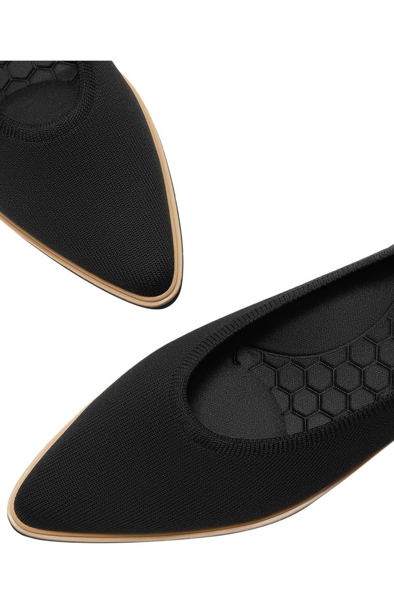 VIVAIA Pointed-Toe All-Day Standing Flats, Alternate, color, Black