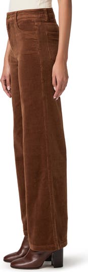 Anessa High Waist Corduroy Wide Leg Pants