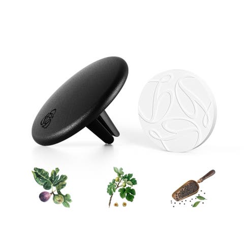 Fig Black Lambskin Car Diffuser and Insert