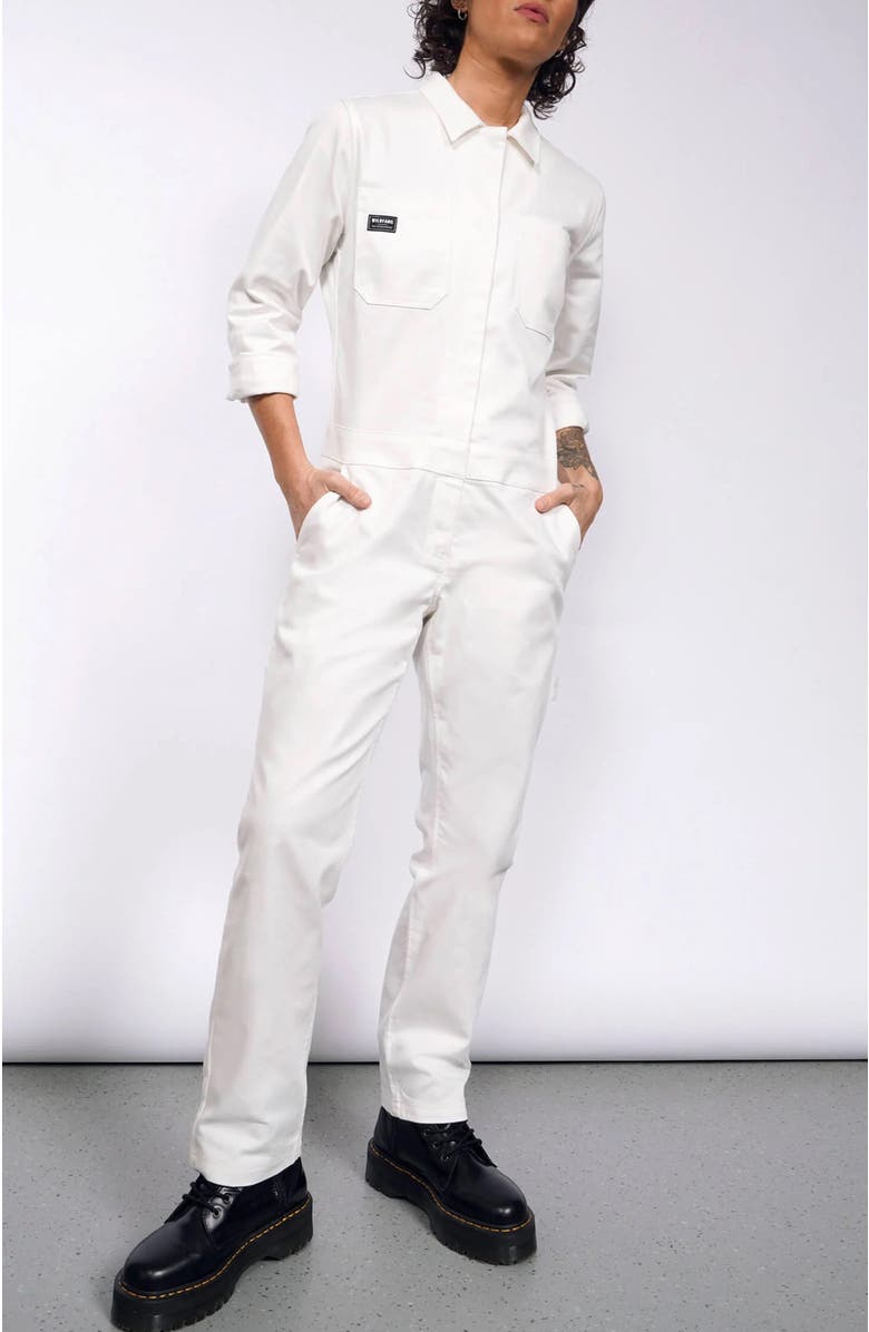 WILDFANG The Essential Long Sleeve Herringbone Coverall, Main, color,