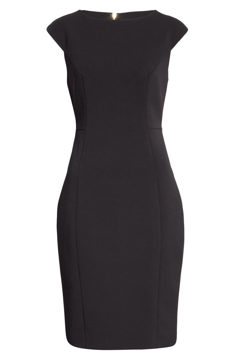 Ted Baker London Pelagas Fitted Dress, Alternate, color,