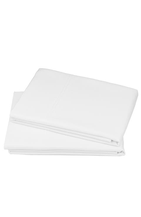 Set of 2 Pillowcases - Hotel Luxe 800 Thread Count 100% Cotton Sateen