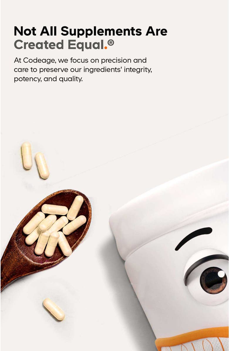 Codeage Fermented Digestive Enzymes, Probiotics, Prebiotics, Fermented Organic Botanicals, Alternate, color, White