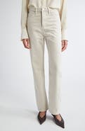 TOTEME Twisted Seam Denim Straight Leg Jeans