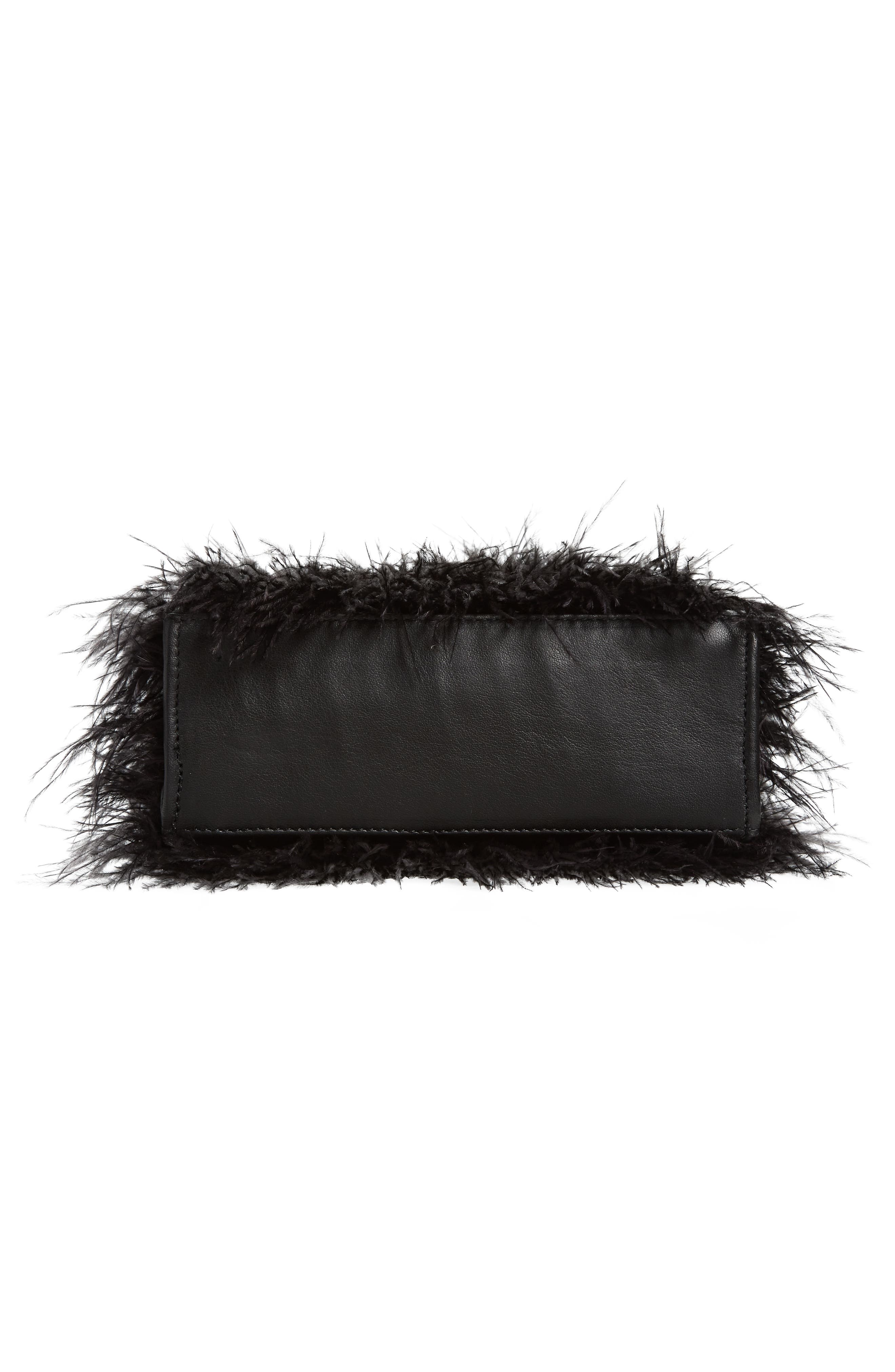 Brother Vellies Nile Feather Handbag, Alternate, color, 