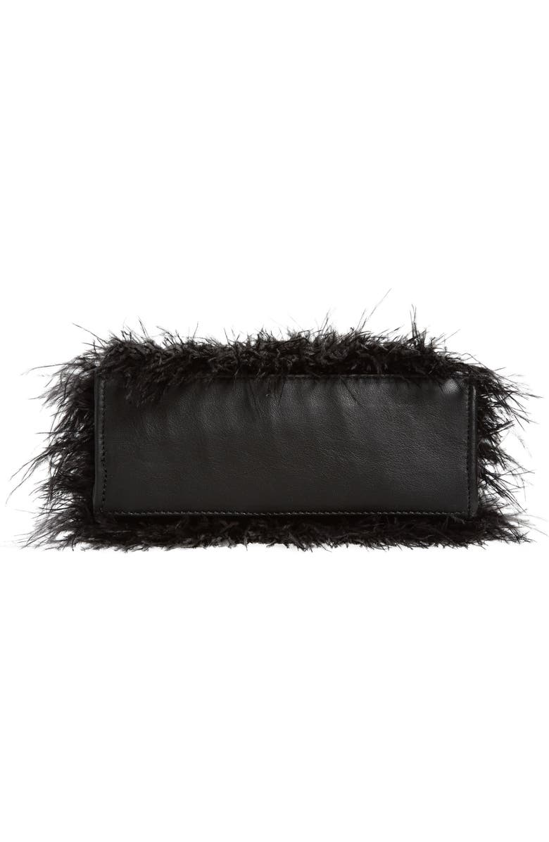 Brother Vellies Nile Feather Handbag, Alternate, color,
