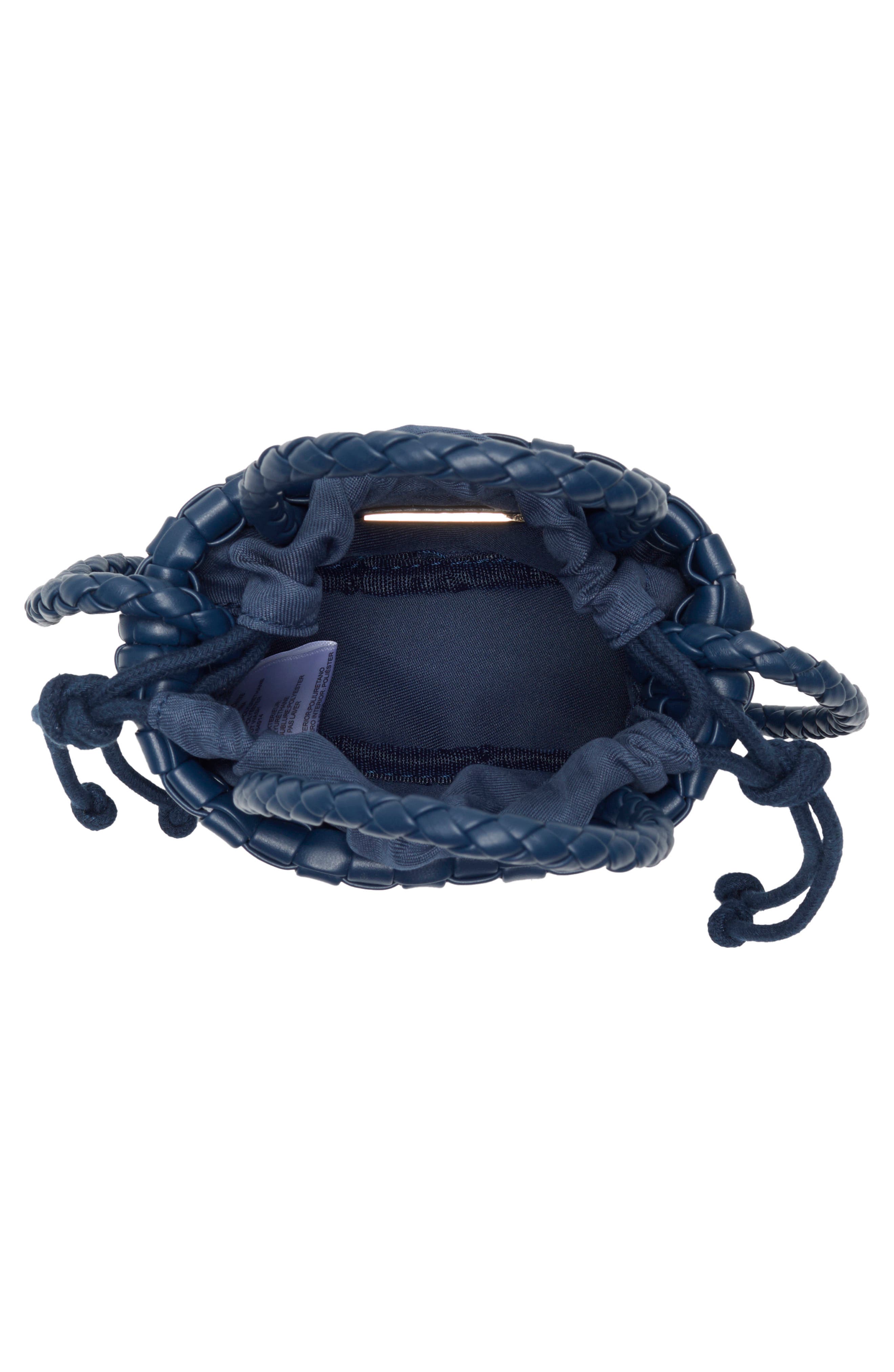 Mini Woven Crossbody Bag, Alternate, color, MIDNIGHT
