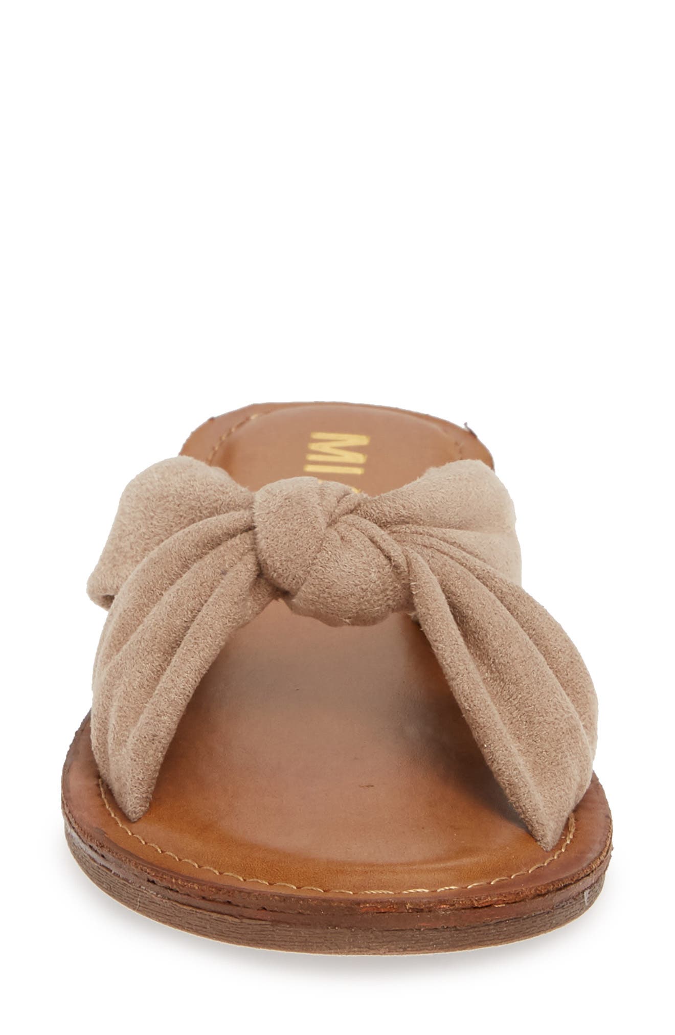 Emila Slide Sandal, Alternate, color, STONE SUEDE