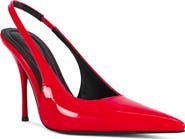 AZALEA WANG Sylva Slingback Pointed Toe Pump