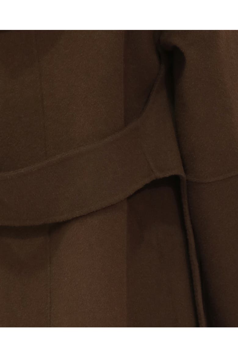 Walk This Way Wool Blend Oversized Coat, Alternate, color, Dark Brown