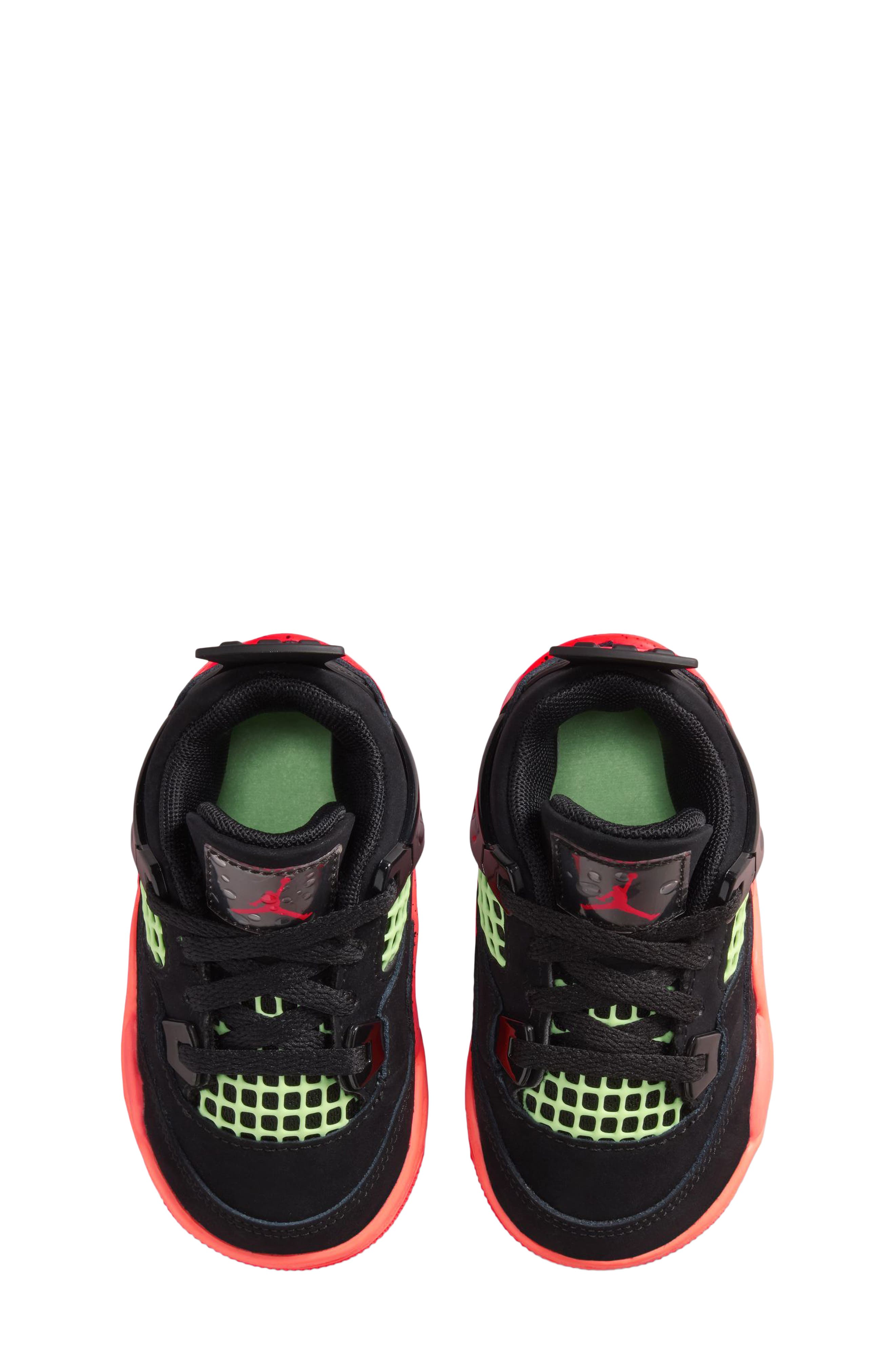 Jordan Kids' Air Jordan 4 Retro Basketball Sneaker, Alternate, color, 