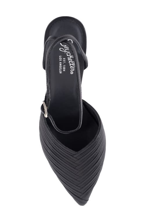 SEYCHELLES SEYCHELLES ONTO THE NEXT ANKLE STRAP POINTED TOE PUMP