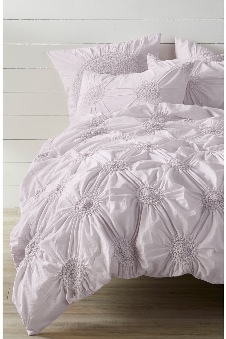 'Chloe' Duvet Cover, Main, color, PURPLE PUFF