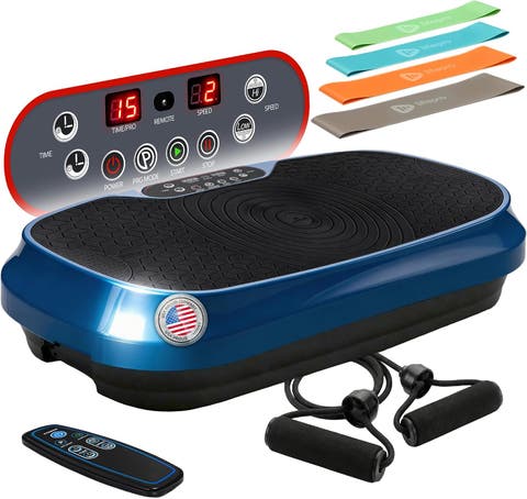 Waver Mini Vibration Plate Exercise Machine for Muscle Toning & Recovery