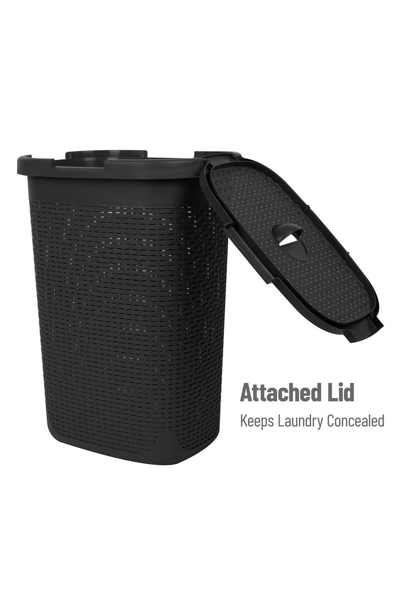 MIND READER Laundry Hamper, Alternate, color, 