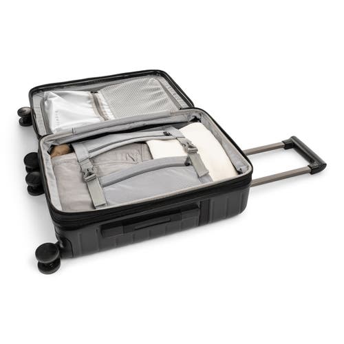 Bugatti Hamburg Hardside Carry-on Luggage With Expansion In Charcoal