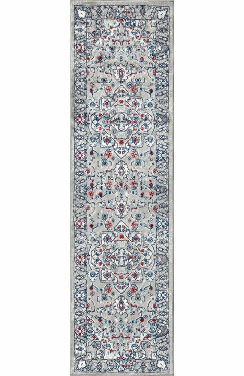 Modern Persian Vintage Medallion Area Rug