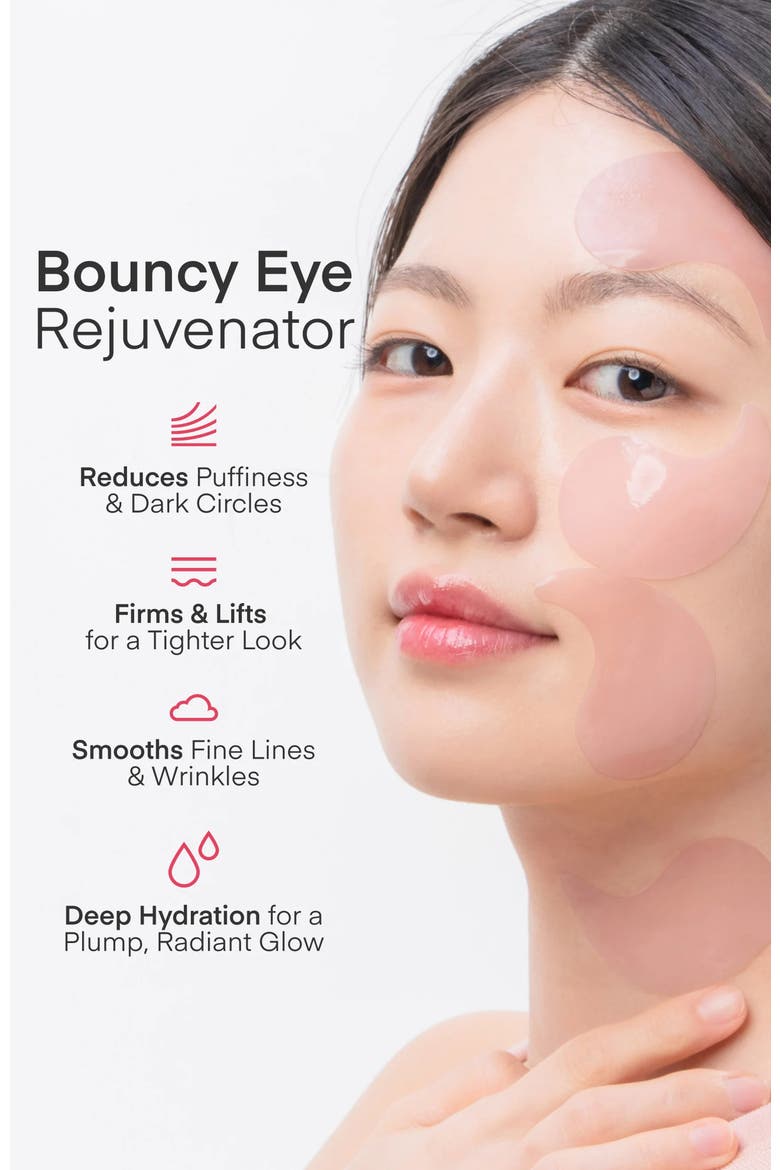 Collagen Multi-Peptide Eye Gel Patch, Alternate, color, Pink