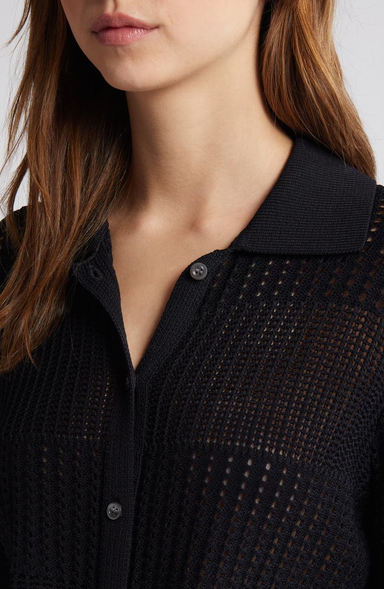 FRAME Open Stitch Shrunken Cardigan, Alternate, color, 