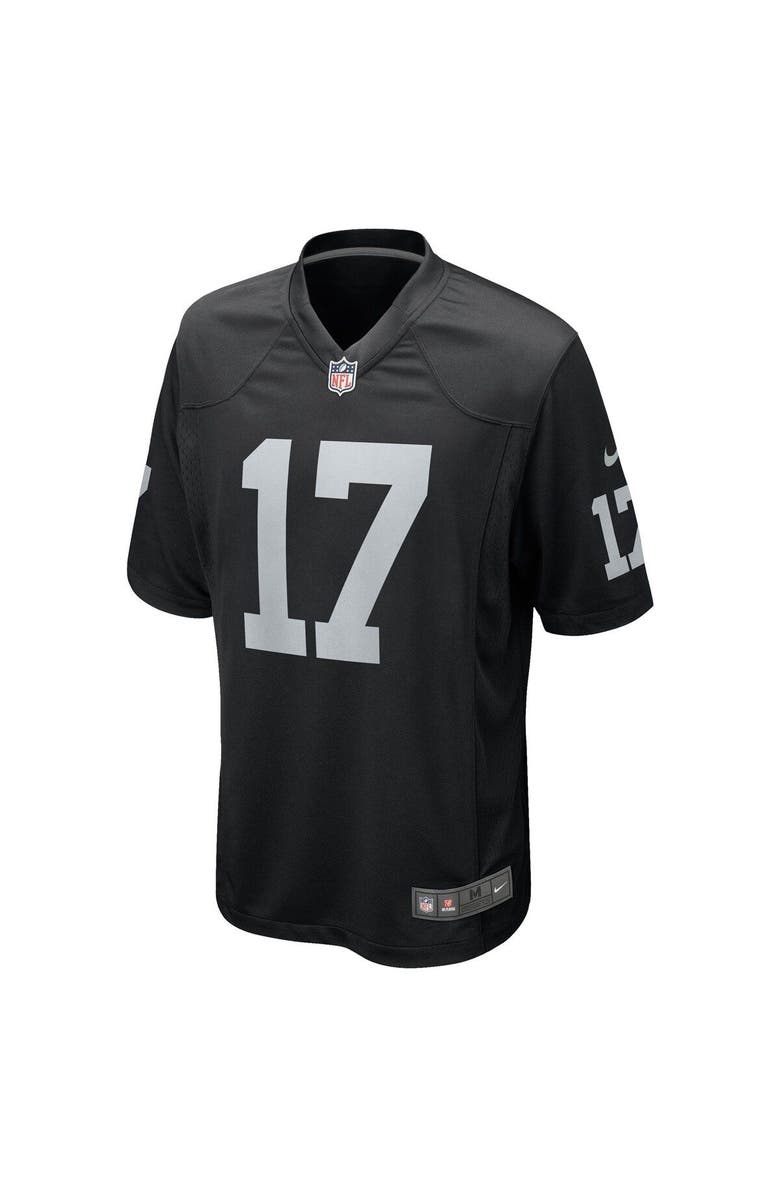 Nike Men's Nike Davante Adams Black Las Vegas Raiders Game Jersey, Alternate, color, 