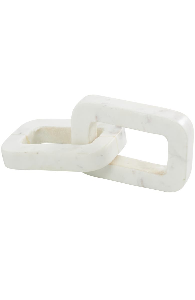 VIVIAN LUNE HOME Marble Chain Sculpture, Alternate, color,