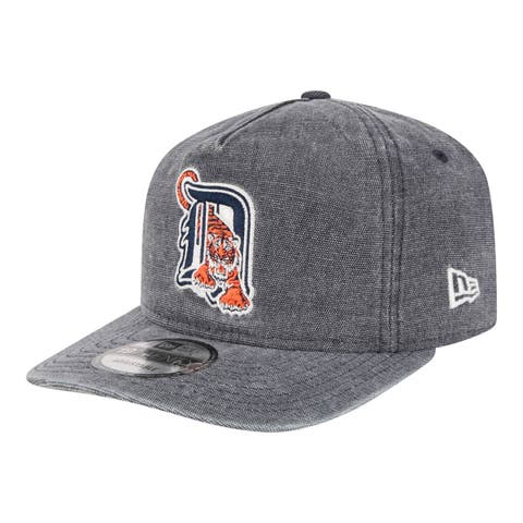Men's New Era  Heather Gray Detroit Tigers Throwback Denim Classic 19TWENTY Adjustable Hat