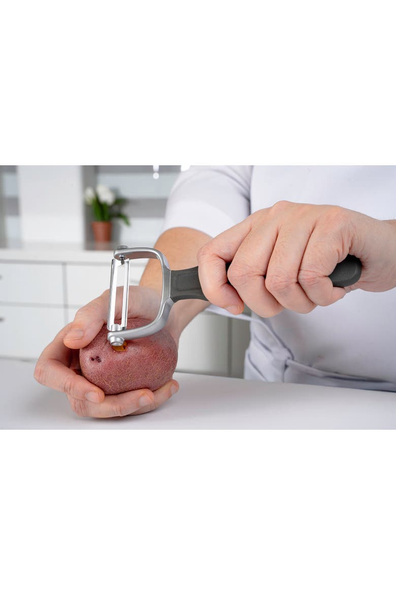 6-Inch Y-Peeler, Charcoal Grey, Alternate, color, Gray