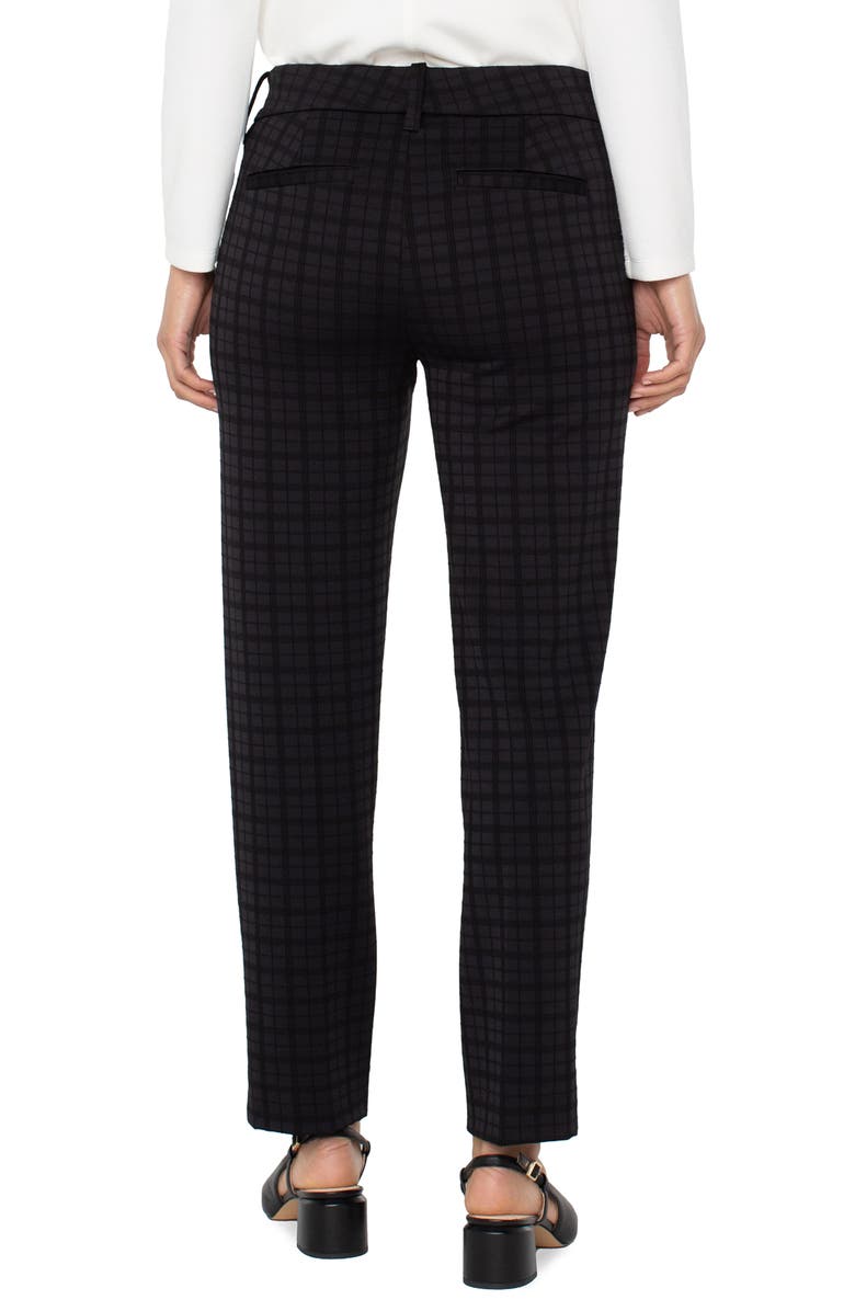 Liverpool Los Angeles Gemma Check Pants, Alternate, color, Black Ttrsl Check