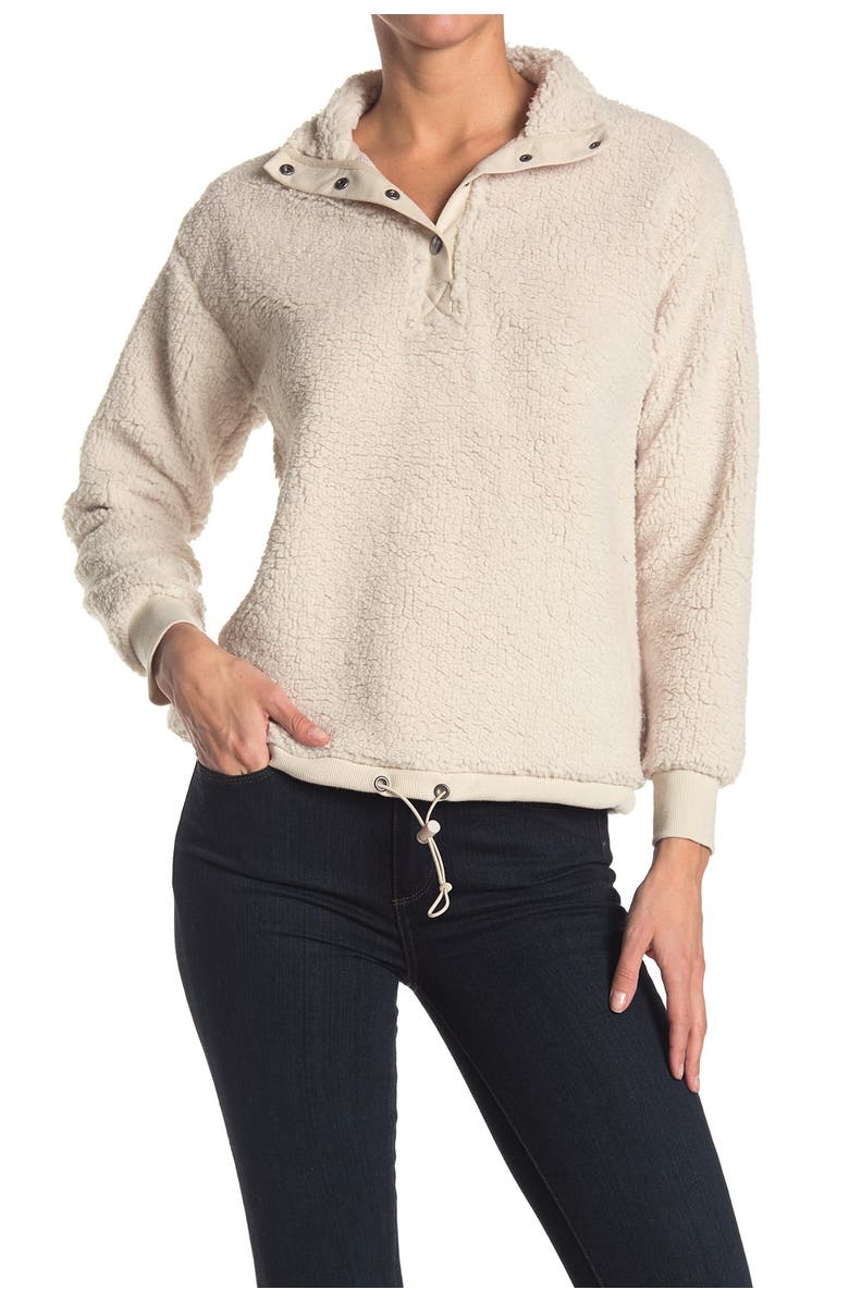 C & C California Snap Neck Pullover, Main, color,