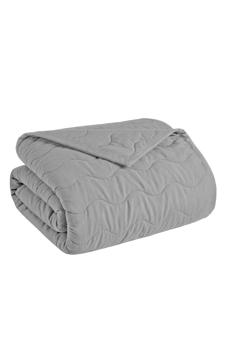 90" x 92" Charcoal Grey Queen Cooling Blanket, Main, color, Grey