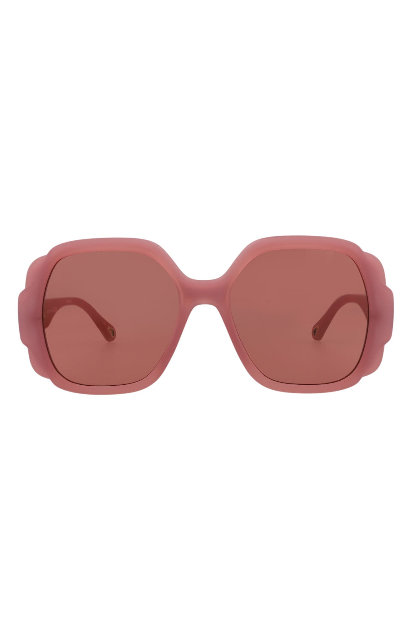 Chloé 55mm Butterfly Sunglasses