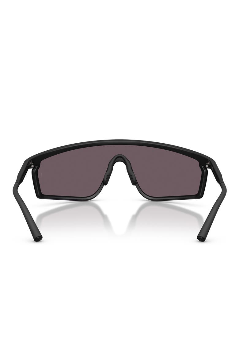 143mm Roger Federer R-20 Irregular Sunglasses, Alternate, color, SEMI-MATTE BLACK / PURPLE