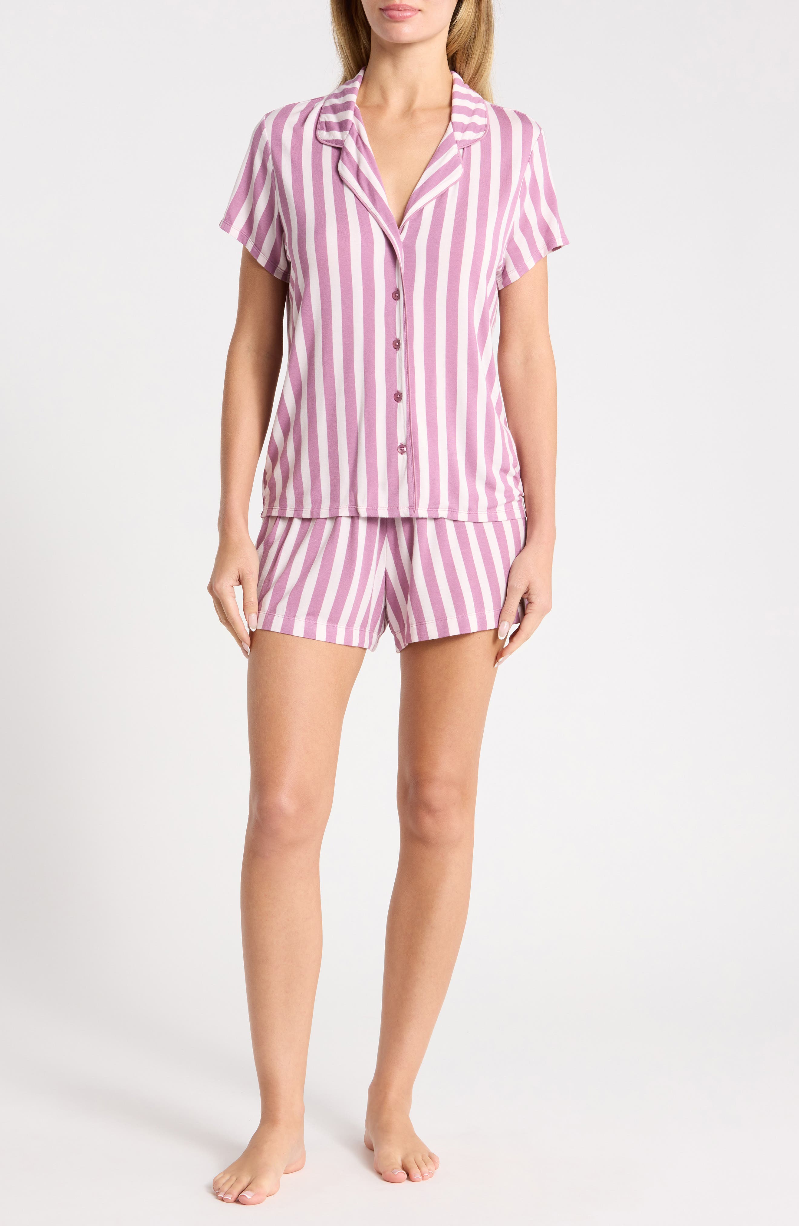 PURPLE- PINK C AWNING STRIPE