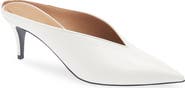 Stella McCartney Brushed Pointed Toe Mule Pump