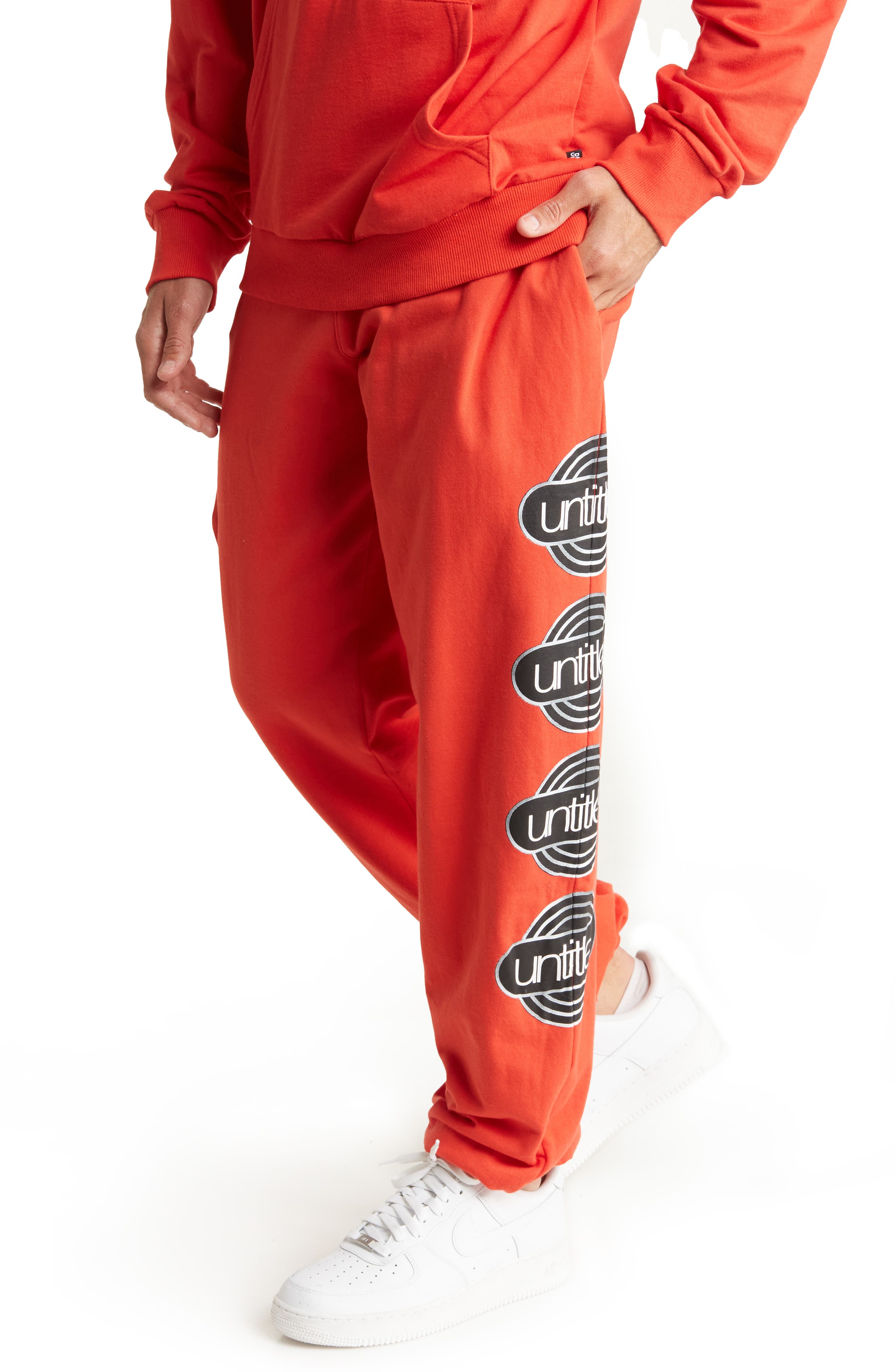 DESIGNS UNTITLED Side Logo Sweatpants (Men) | Nordstromrack