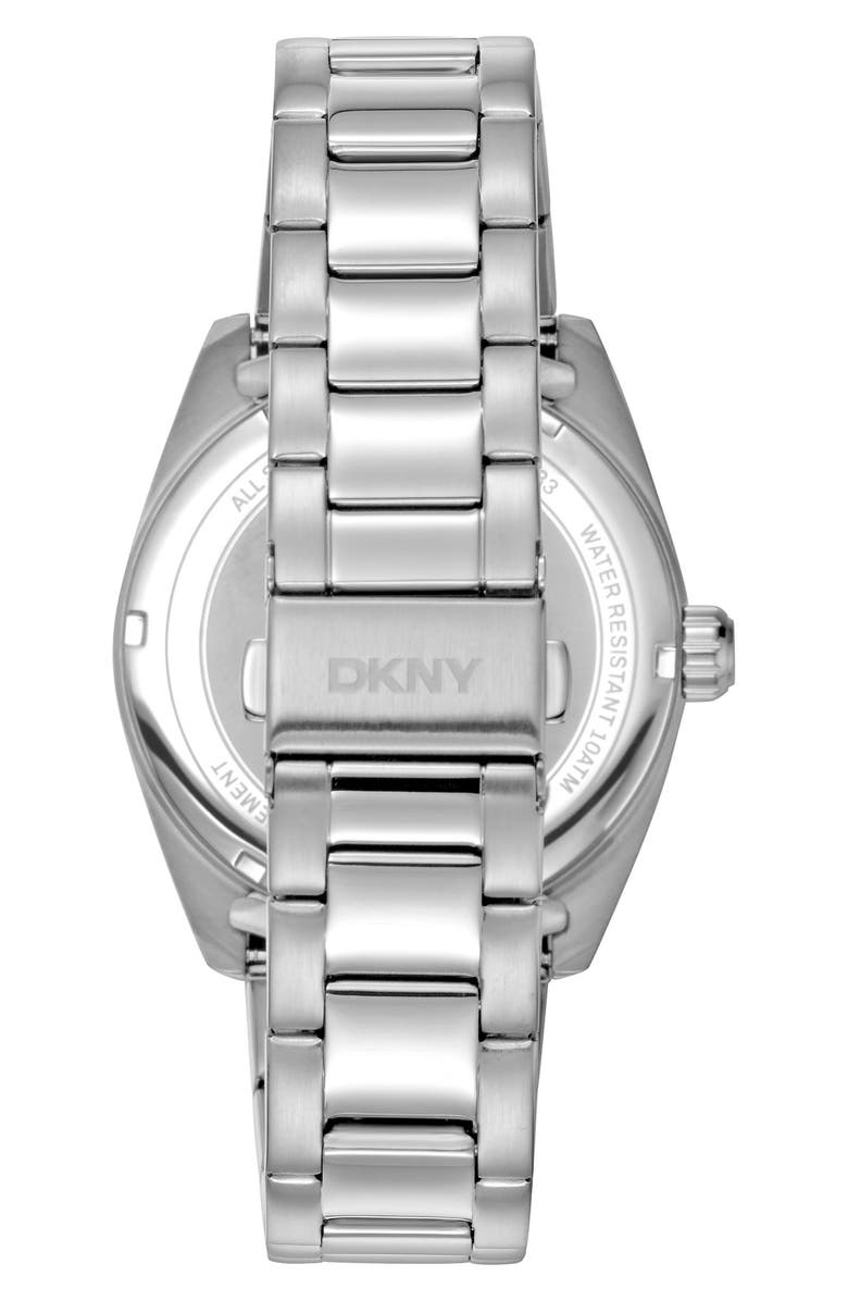 DKNY Bracelet Watch, 40mm, Alternate, color, Black/ Silver