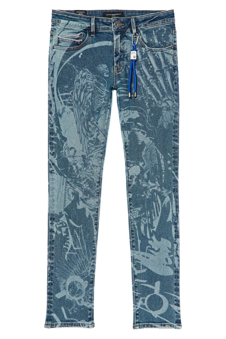 Rocker Slim 602 Jeans, Alternate, color, ANGELS LASER