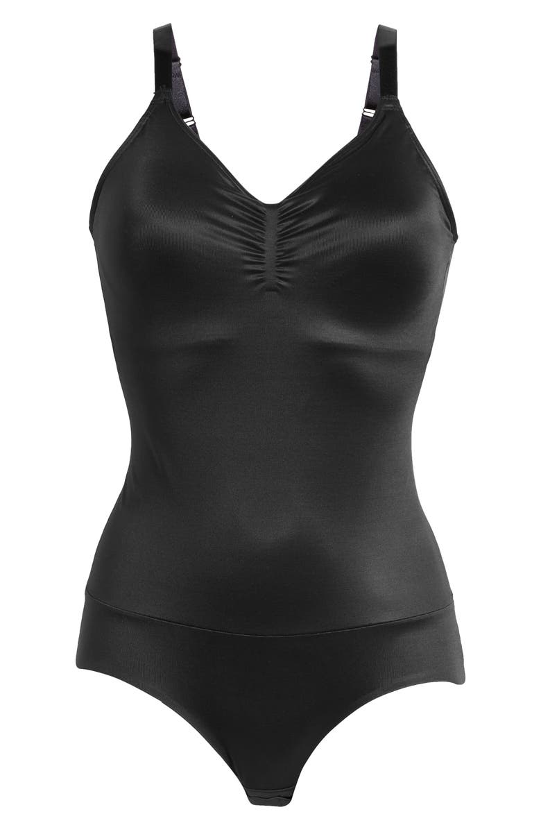 Miraclesuit<sup>®</sup> Comfy Curves Bodybriefer Shaper Bodysuit, Alternate, color, Black