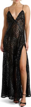Bardot Harper Sequin Gown