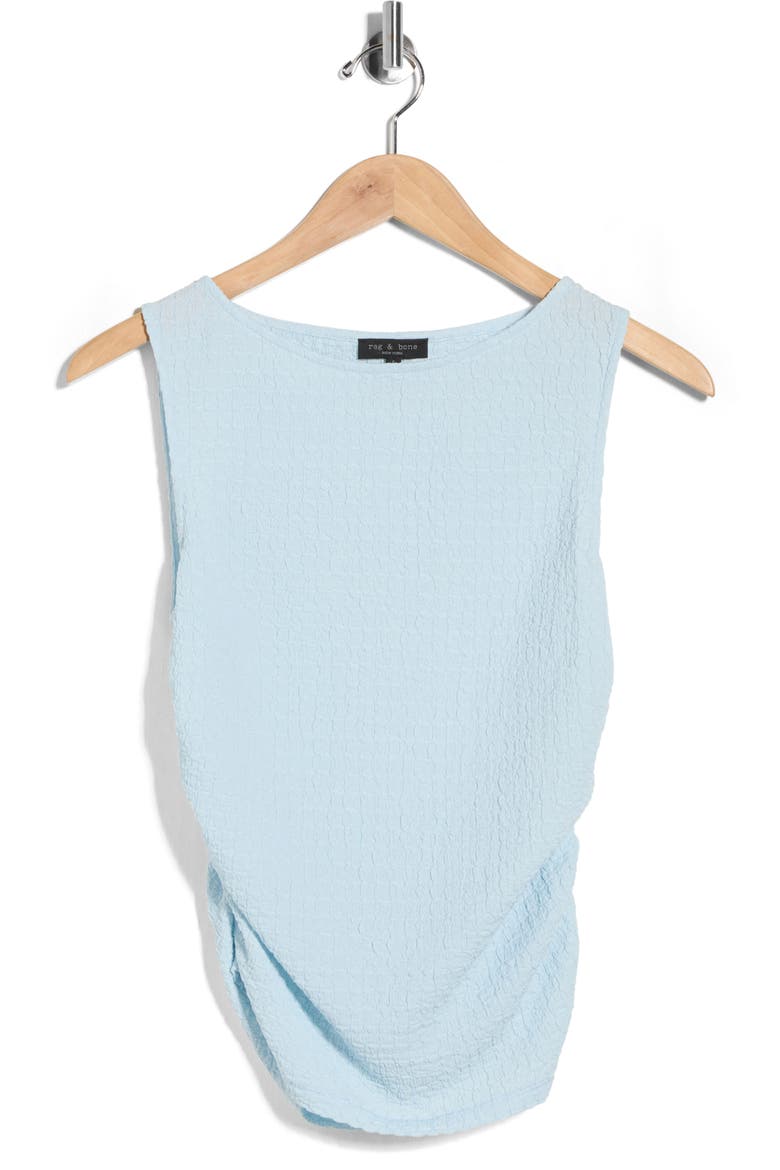 Crinkled Tank, Alternate, color, SKY