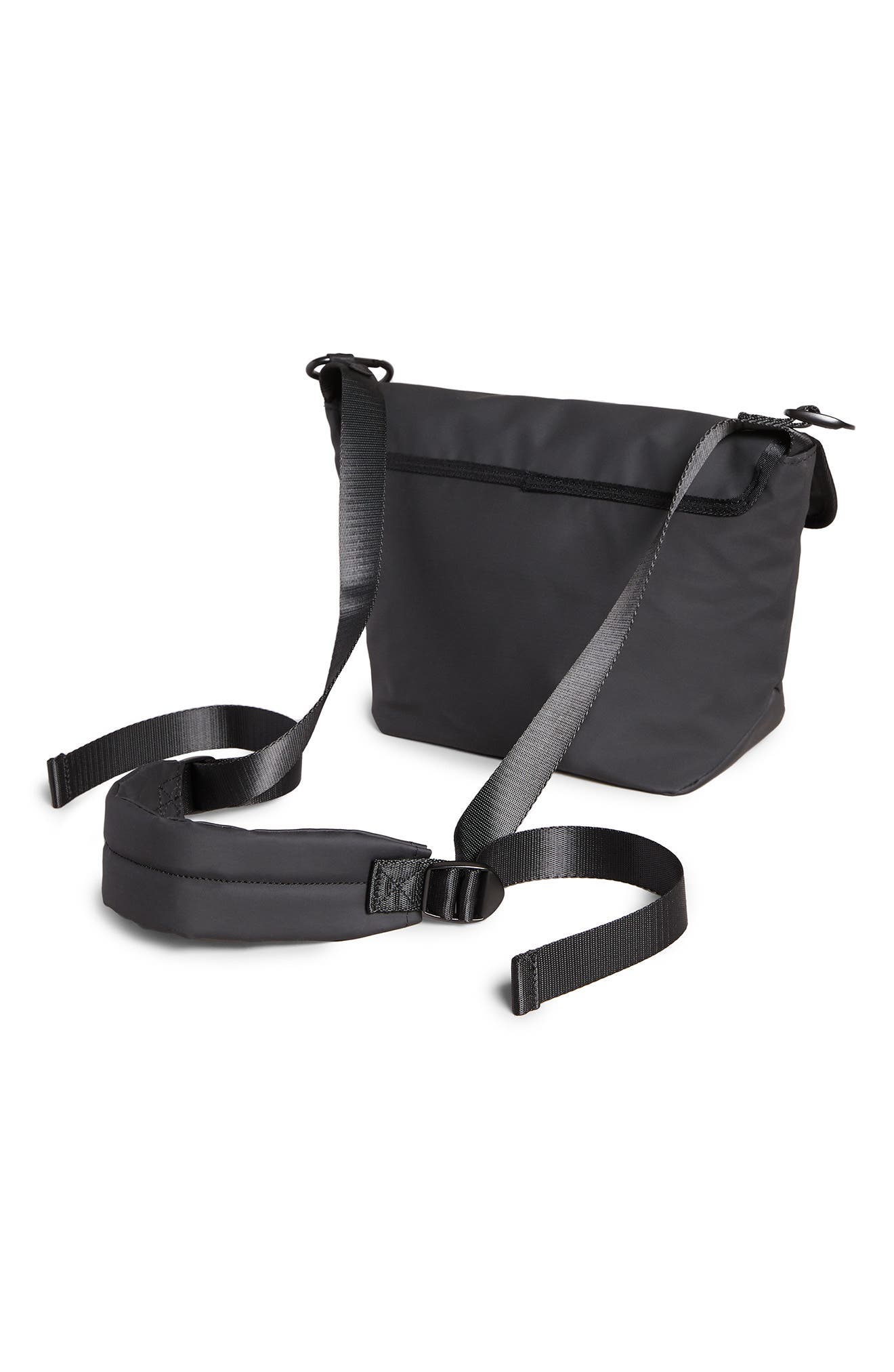 Ted Baker London Strole Rubberized Crossbody Messenger Bag, Alternate, color, 