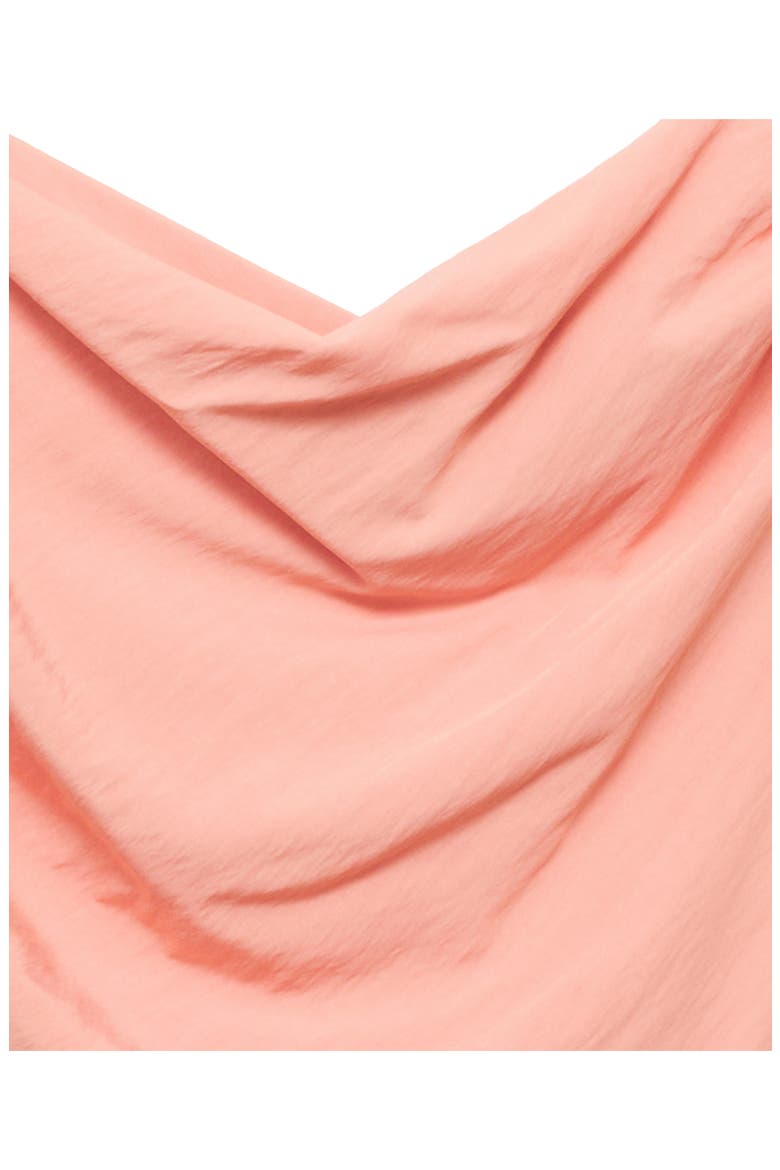 Draped Asymmetric Top, Alternate, color, PINK