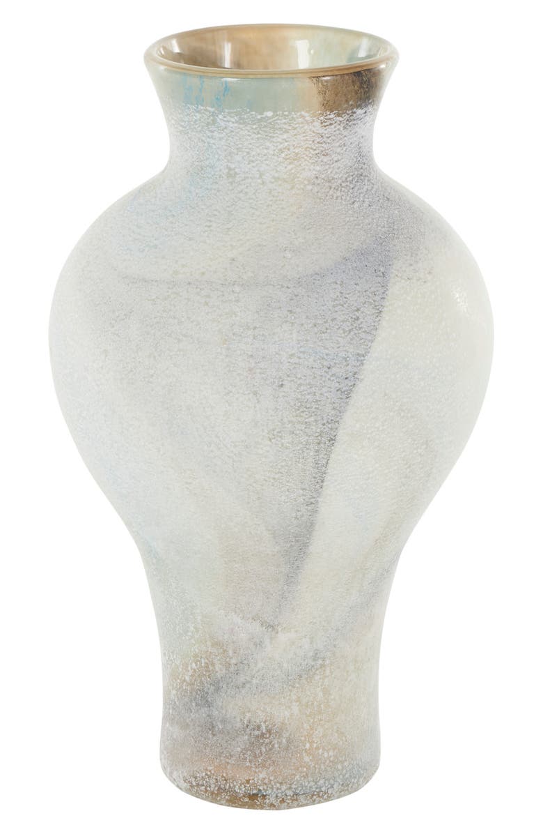 GINGER BIRCH STUDIO Marbled Glass Vase, Main, color, 