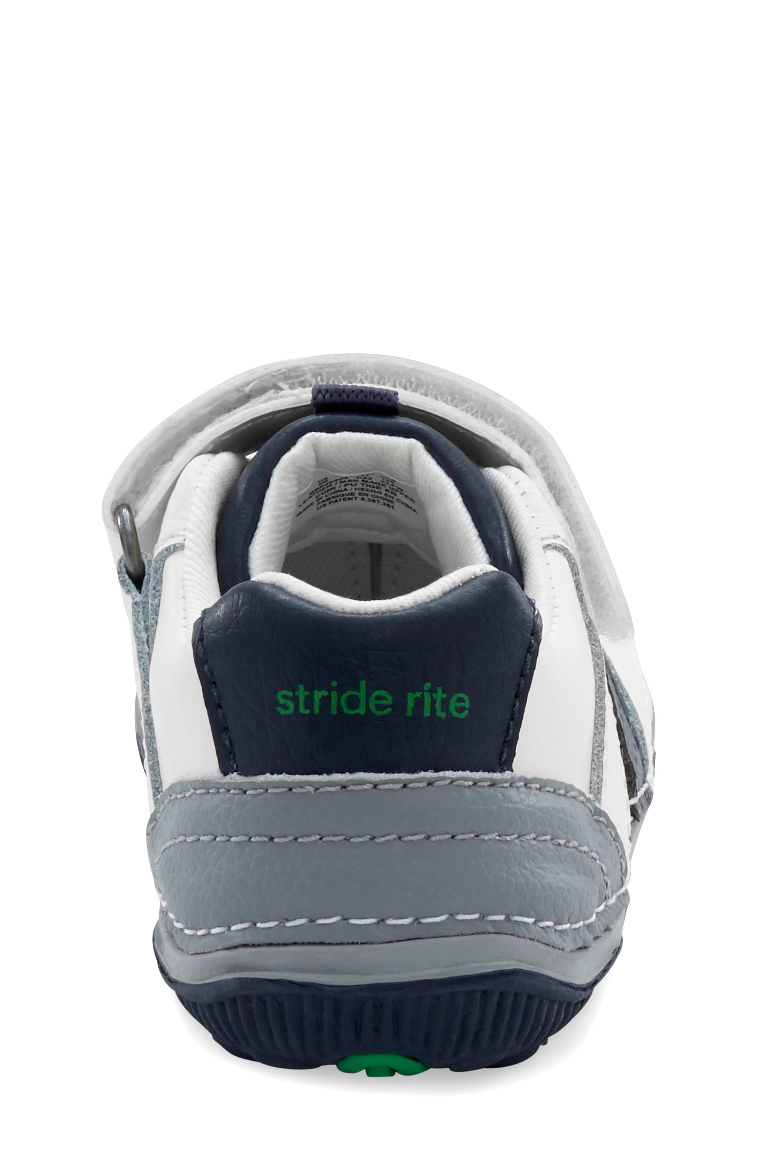 Stride Rite SRtech Wes Sneaker, Alternate, color, White