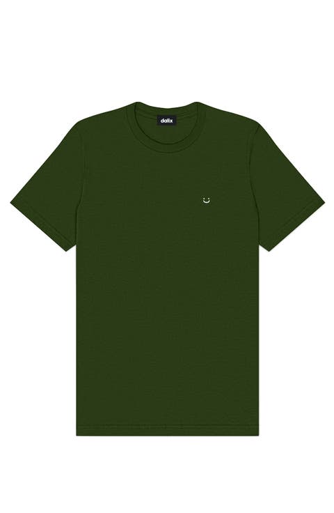 Tシャツ・カットソー BROOKSFIELD Men T Shirts 203CB005 0283 GREEN Men's Green Big & Tall Shirts | Nordstrom