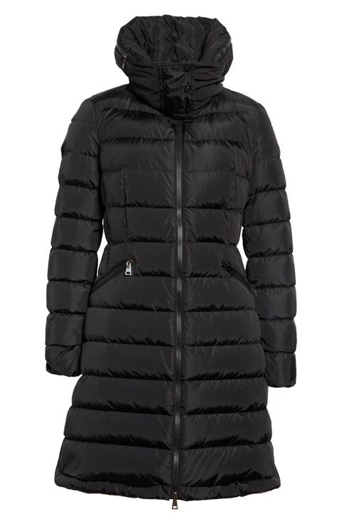 Flammette Long Down Puffer Coat